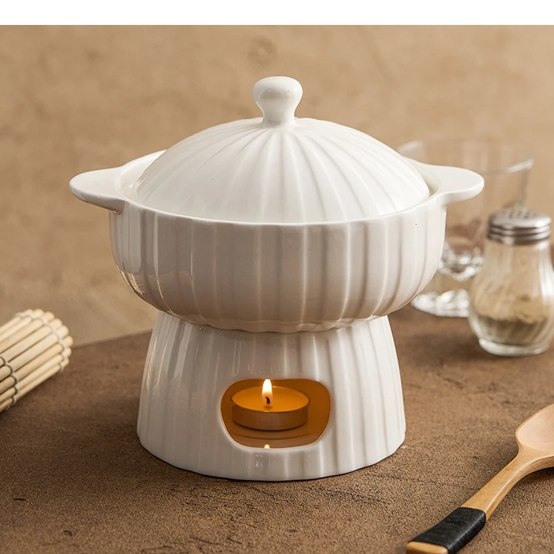 Home Cooking Restaurants - 北欧風加熱保温プレート ホテル レストラン 注目の料理 メインコース セラミック製