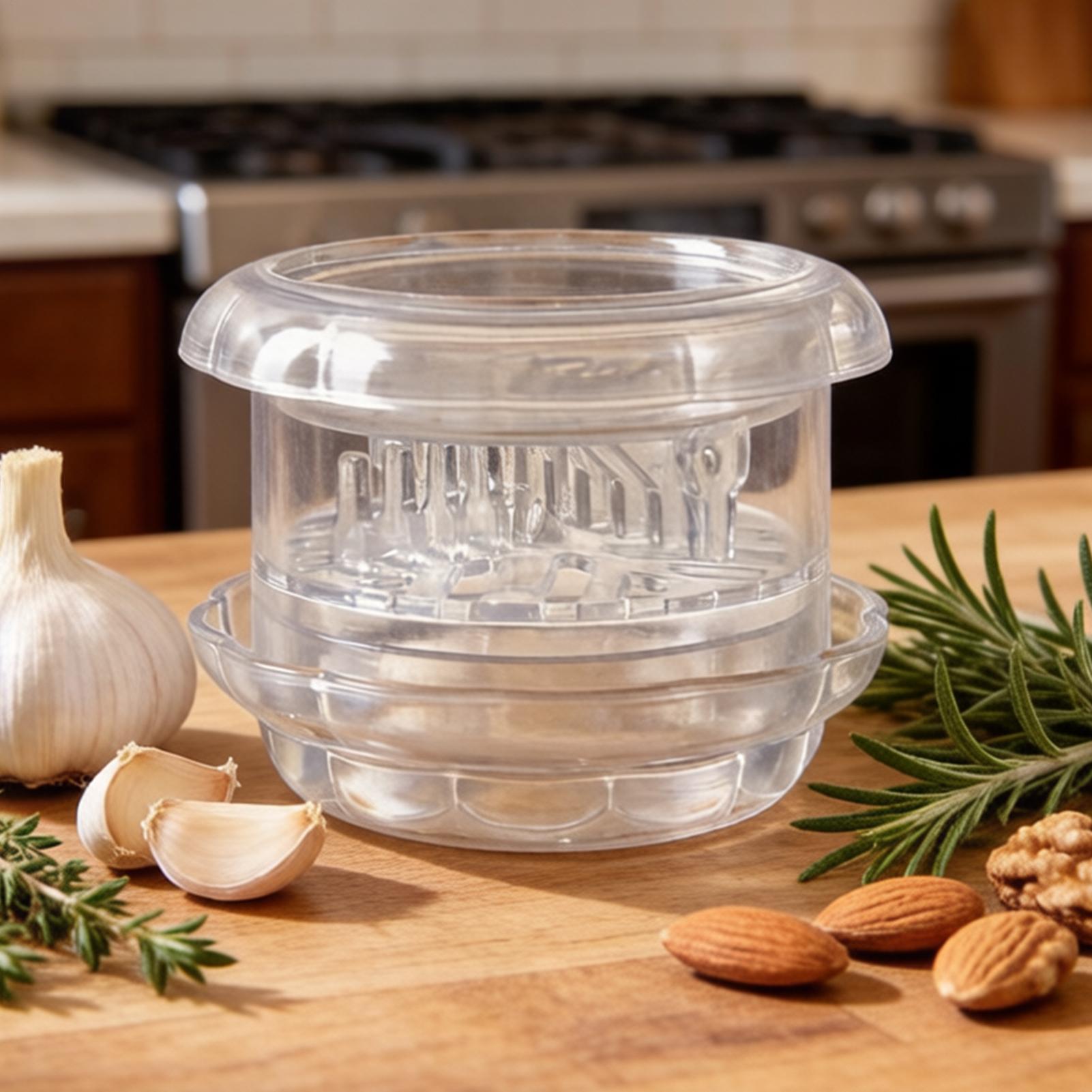 Home Cooking Chef - 手動式ニンニクグラインダー、生姜ツイスター、キッチン用チリペッパー調理器具、玉ねぎ・ナッツ用、家庭料理シェフ向け