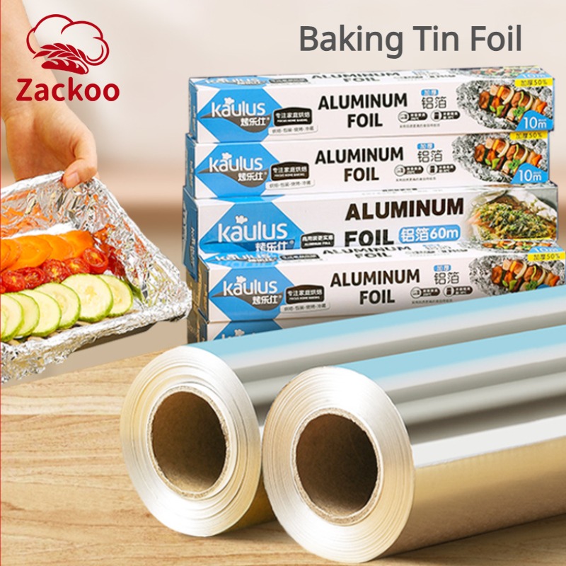 Zackoo 10/20/40 メートルアルミ箔ベーキングラ - Home Cooking Oil のレビューと価格