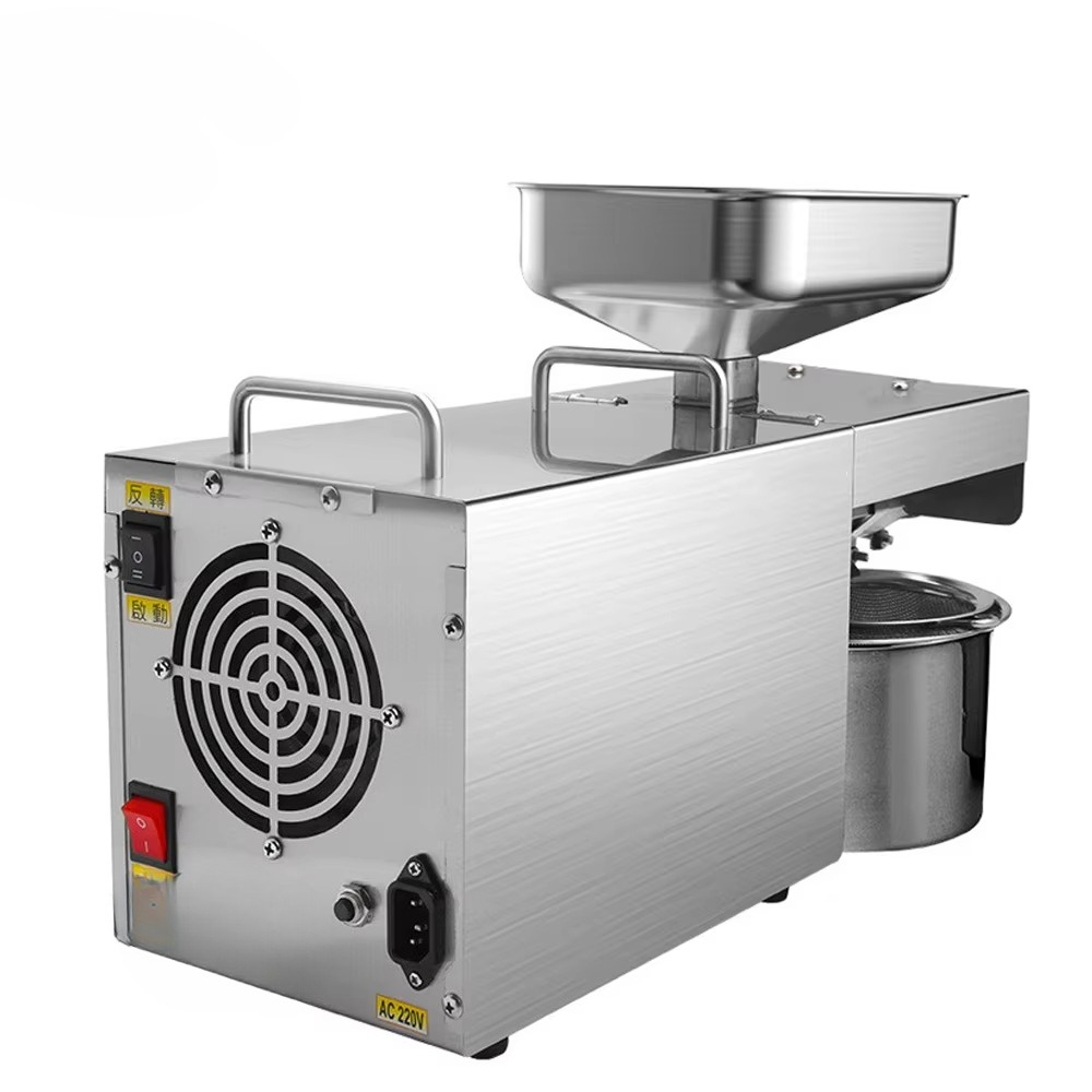 家庭用小型食用油製造機 自動ミニオイルプレス機 業務用ステン - Home Cooking Oil Making Machine のレビューと価格