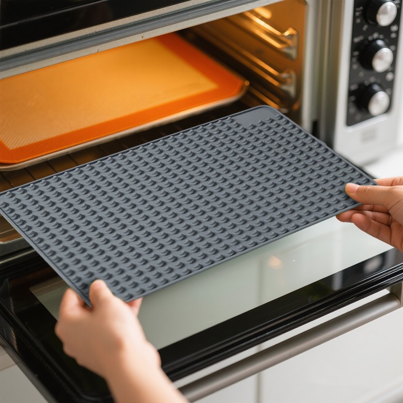 高温耐性電子レンジ保護パッド、耐油オーブンパッド、キッチン収 - Home Cooking Oil のレビューと価格