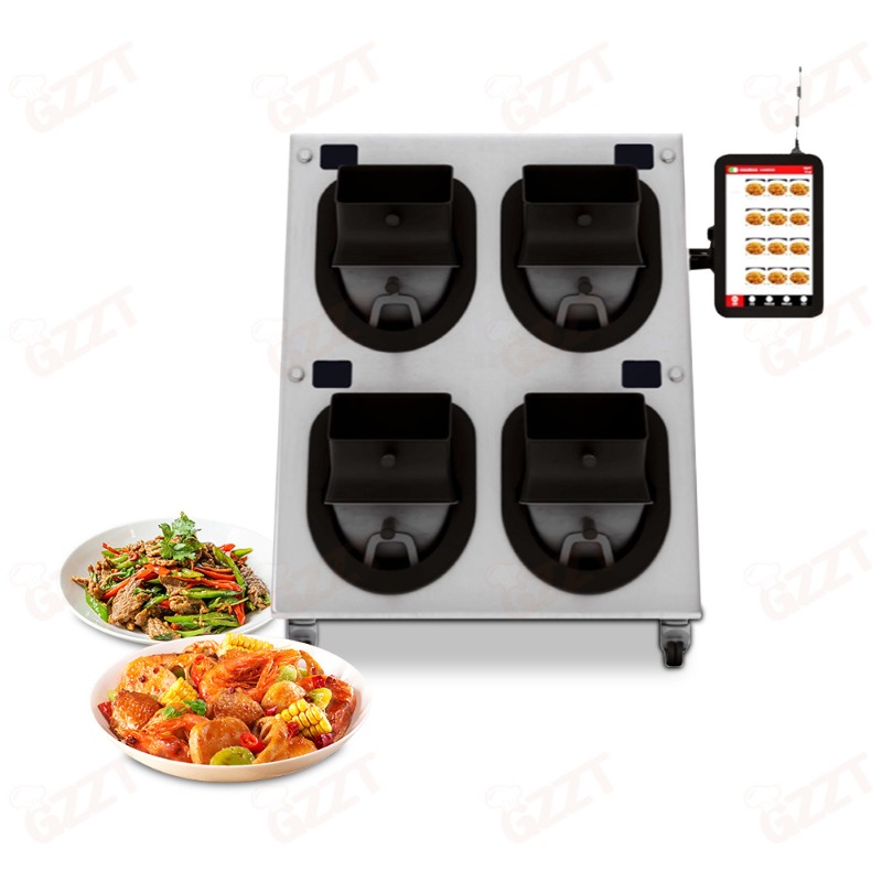 12.8kw独立制御4ドラム式業務用自動調理機、家庭用炒め物 - Home Cooking On のレビューと価格