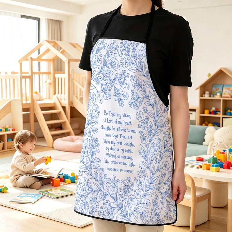 1PC【エプロン】2Dフラット効果、楽しいプリントを重視、バ - Home Cooking On のレビューと価格