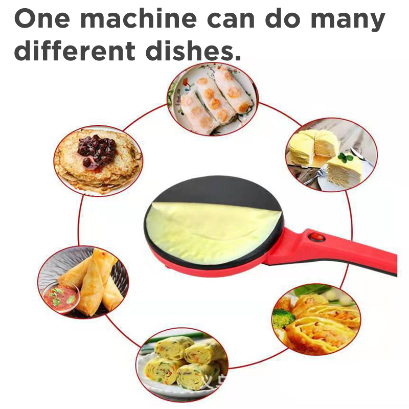 新しい 2026 電気クレープメーカー ピザパンケーキマシン - Home Cooking Oil Making Machine のレビューと価格