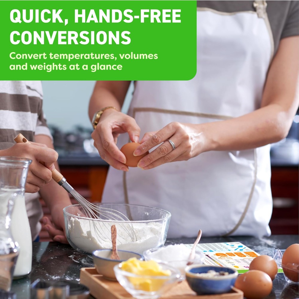 キッチン測定換算表マグネット ベーキング・クッキング用 6x - Home Cooking Chef のレビューと価格