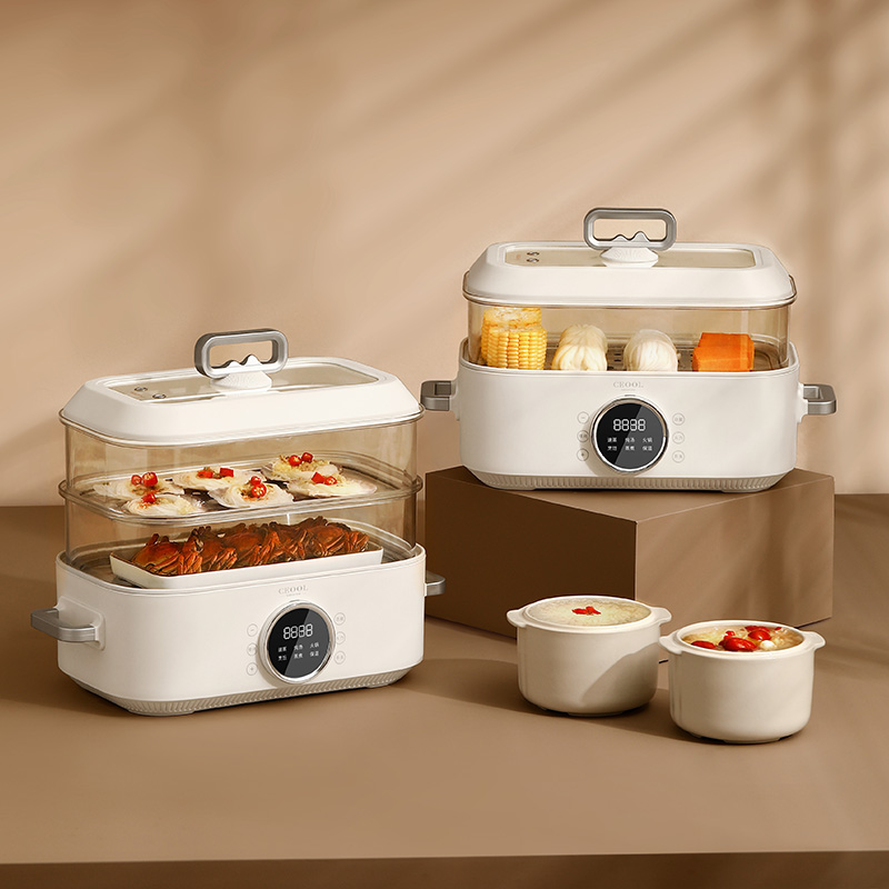 10L 3-in-1 電気蒸し器 - 多機能調理鍋 (ベビー - Home Cooking Restaurants のレビューと価格