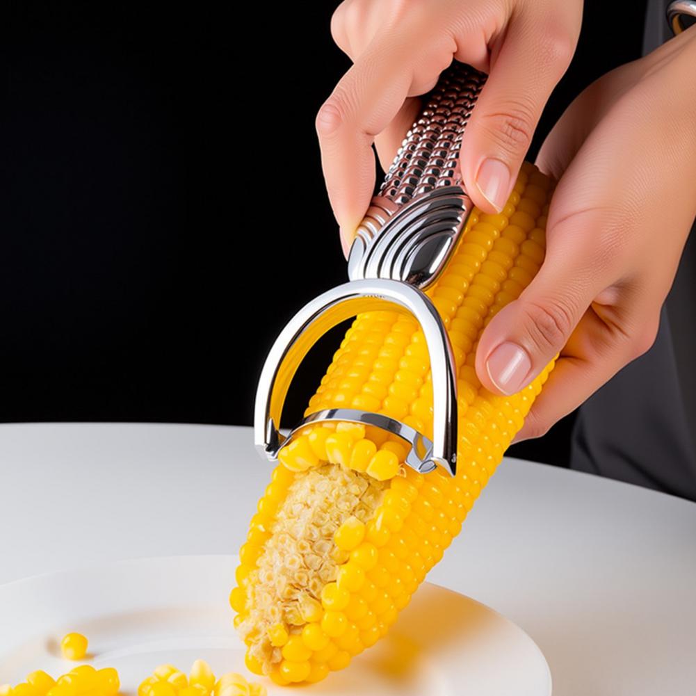 キッチン用コーンピーラー、亜鉛合金製ストリッパー、鋸歯状刃付 - Home Cooking On のレビューと価格